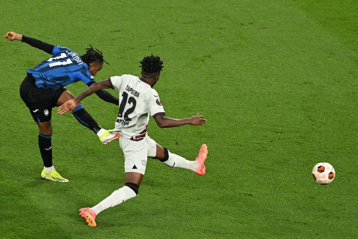 Atalanta knocks out Leverkusen with Lookman hat-trick to win Europa League 