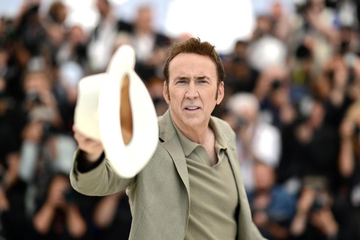 Nicolas Cage catches the B-movie wave at Cannes