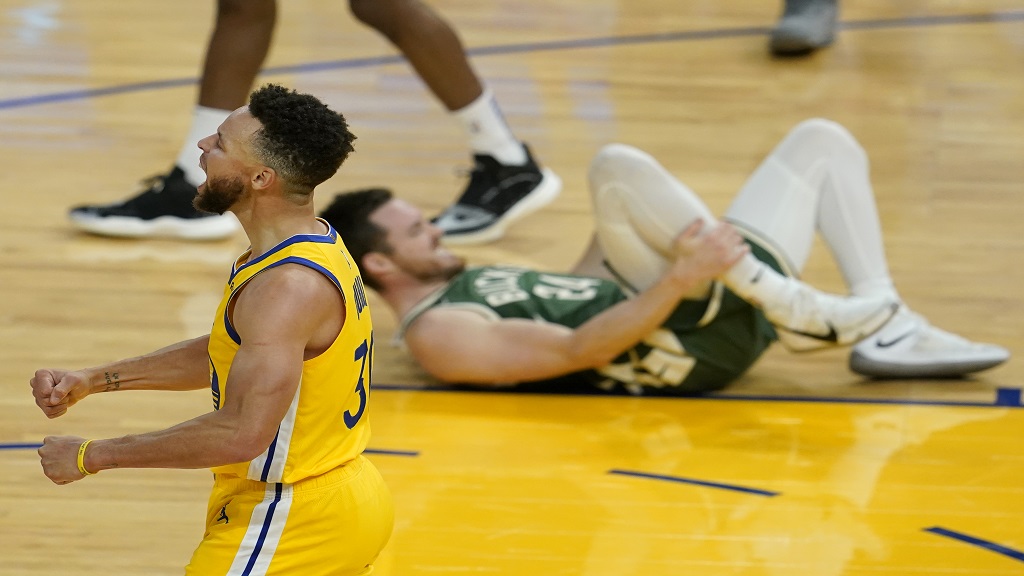 George lifts Clippers over Warriors, Giannis triple-double fuels
