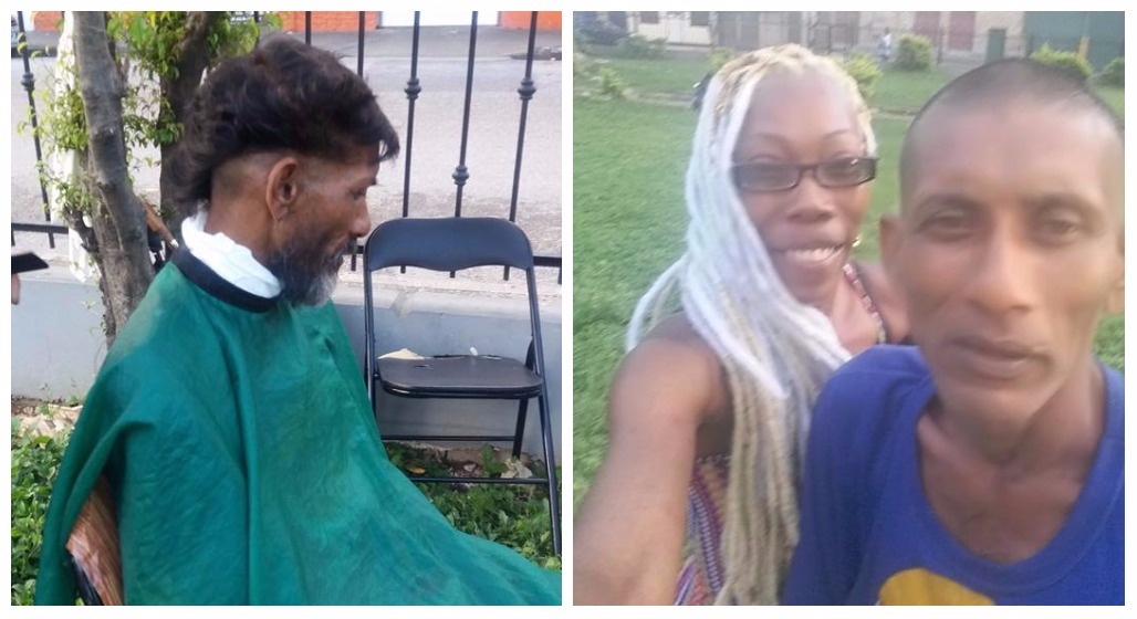 Hair stylist gives free haircuts to homeless in Tamarind Square | Loop  Trinidad & Tobago