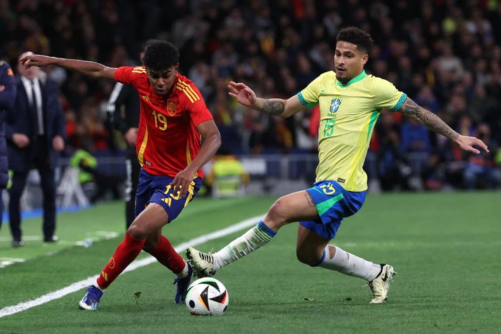 Football: Brazil snatches a draw against Spain, Lamine Yamal eclipses Vinicius