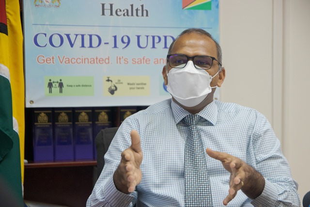 File photo: Minister of Health for Guyana, Dr Frank Anthony 