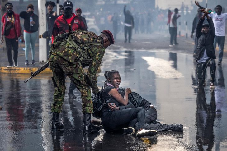 Smartphones against tear gas: in Kenya, the 