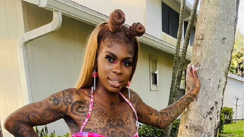 Shameka Morris has been criticised on social media for putting fake tattoos on her toddler son.