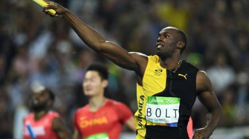 Eight-time Olympic gold medallist Usain Bolt.
