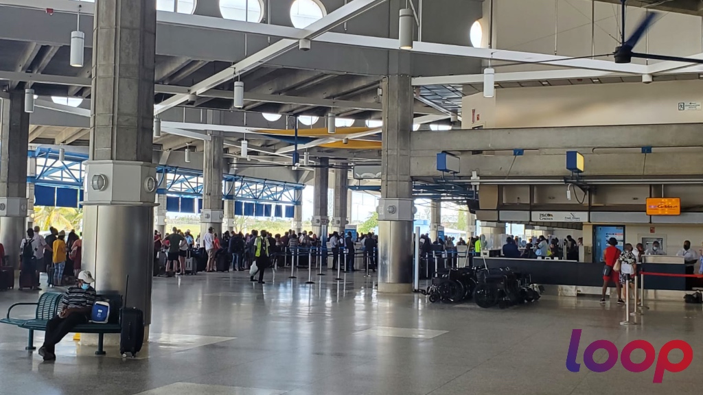 Bedlam at Grantley Adams International Airport as it reopens