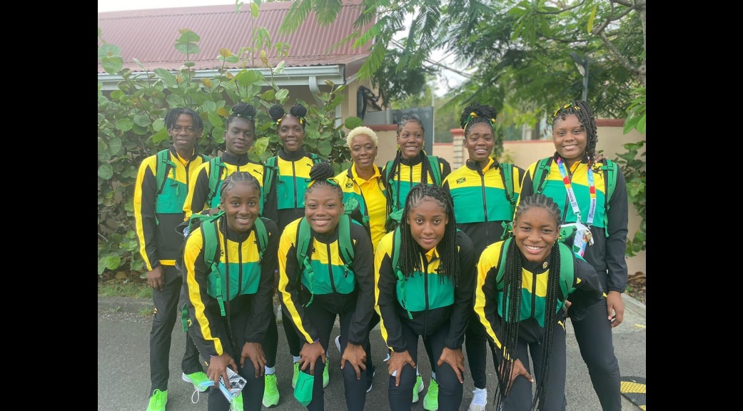 Jamaica's Caribbean Games team. Photo: Jamaica Olympic Committee  