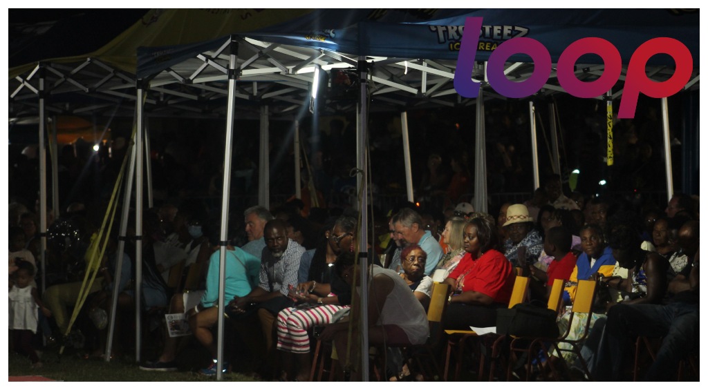 Scenes from the Flood-Lit Tattoo at Holetown Festival