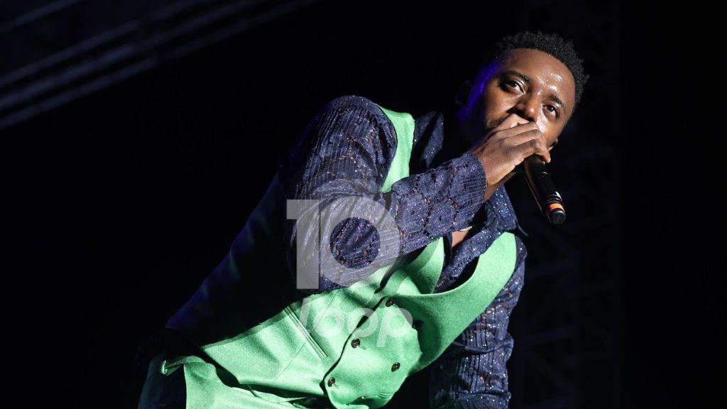 Romain Virgo gave a solid hour-long performance at Intimate 2025 (Photo: Ramon Thompson)