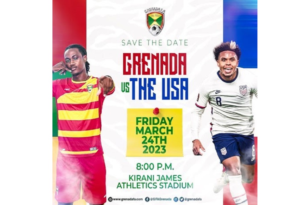 Grenada to take on USA in football tournament Loop Caribbean News