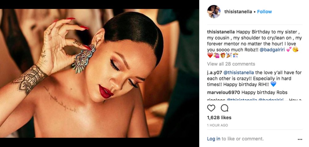 Rihanna s cousins showing Dirty 30 birthday love Loop Barbados