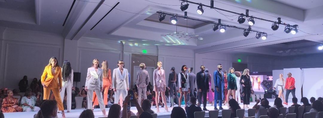 Exciting designs at Cayman InStyle Fashion Week (Photo credit: Loop News)