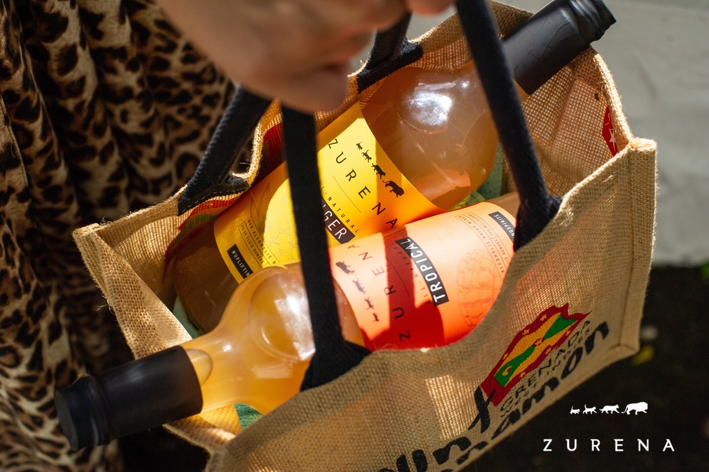 Zurena's All-Natural Ginger Flavor Drink Mixer - 750 ml